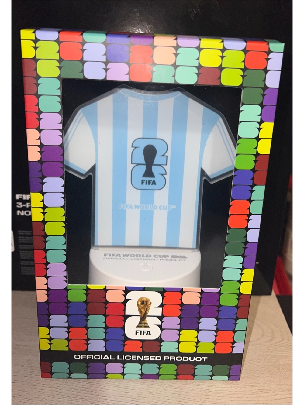 FIFA World Cup 2026 Argentina jersey LED acrylic table lamp NEW